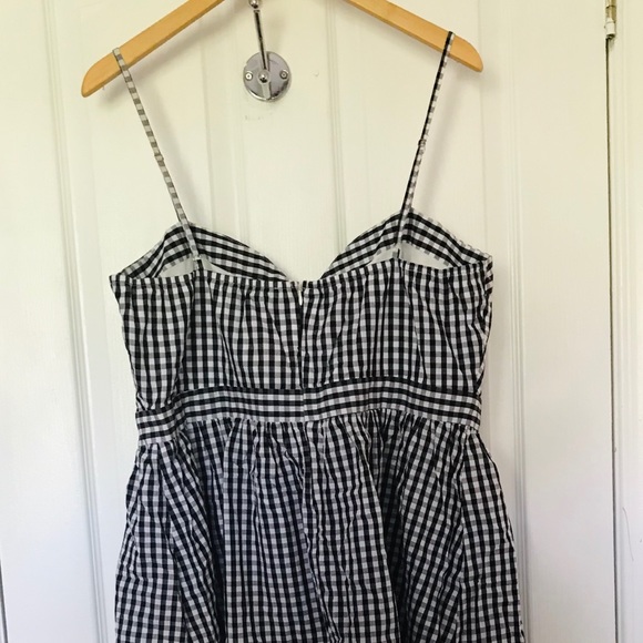 Checkered black & white dress - Picture 3 of 4